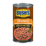 Bush's Best  honey baked beans, seasoned with honey & specially cured bacon Full-Size Picture